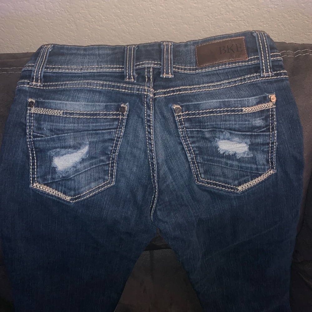 BKE Stella bootcut low rise jeans